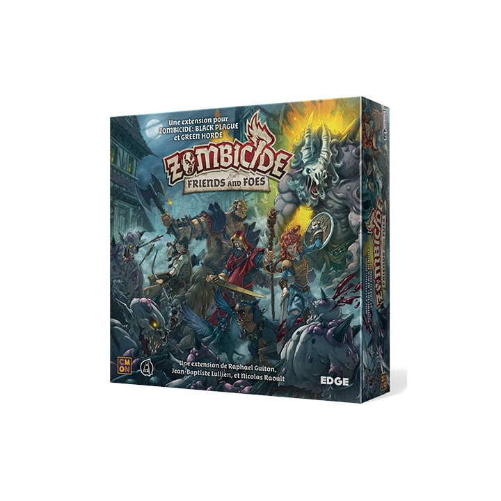 Acheter Zombicide Black Plague - Friends and Foes - Edge - Ludifolie