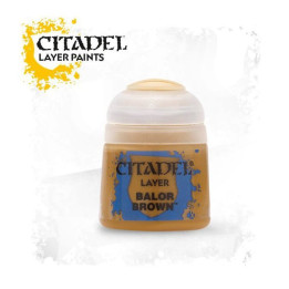 Acheter Citadel Layer Balor Brown - Games Workshop - Ludifolie