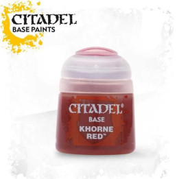 Acheter Citadel Base Khorne Red - Games Workshop - Ludifolie