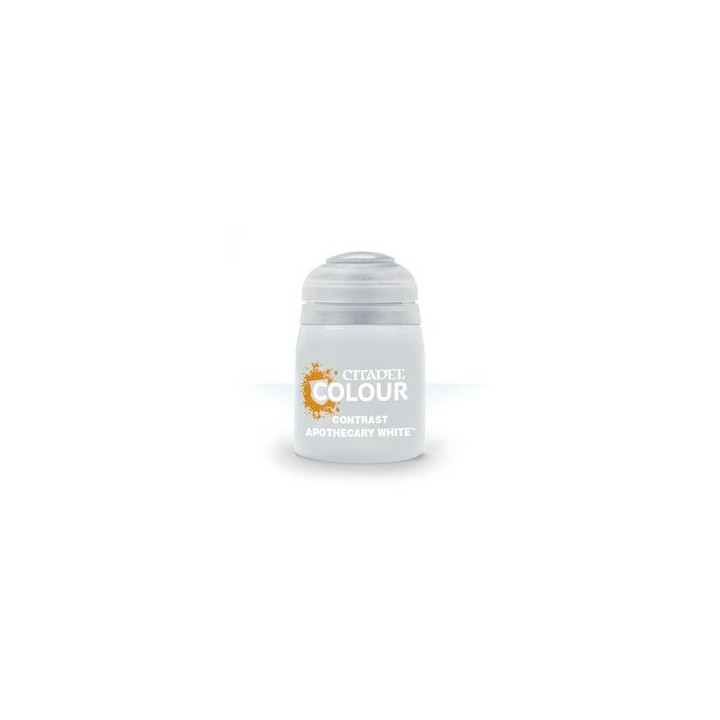 Acheter Citadel Colour Contrast Apothecary White - Games Workshop - Ludifolie