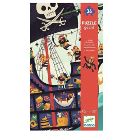 Acheter Puzzle Géant - Le Bateau de Pirate - Dejco - Ludifolie