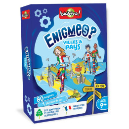 Acheter Enigmes - Villes et Pays - Bioviva - Ludifolie