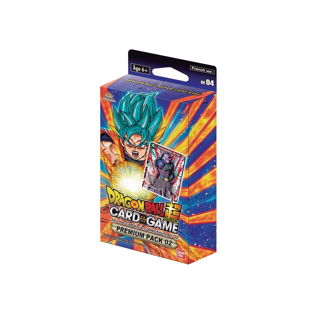 Acheter Dragon Ball Super Card Game Premium Pack 02 Anniversary
