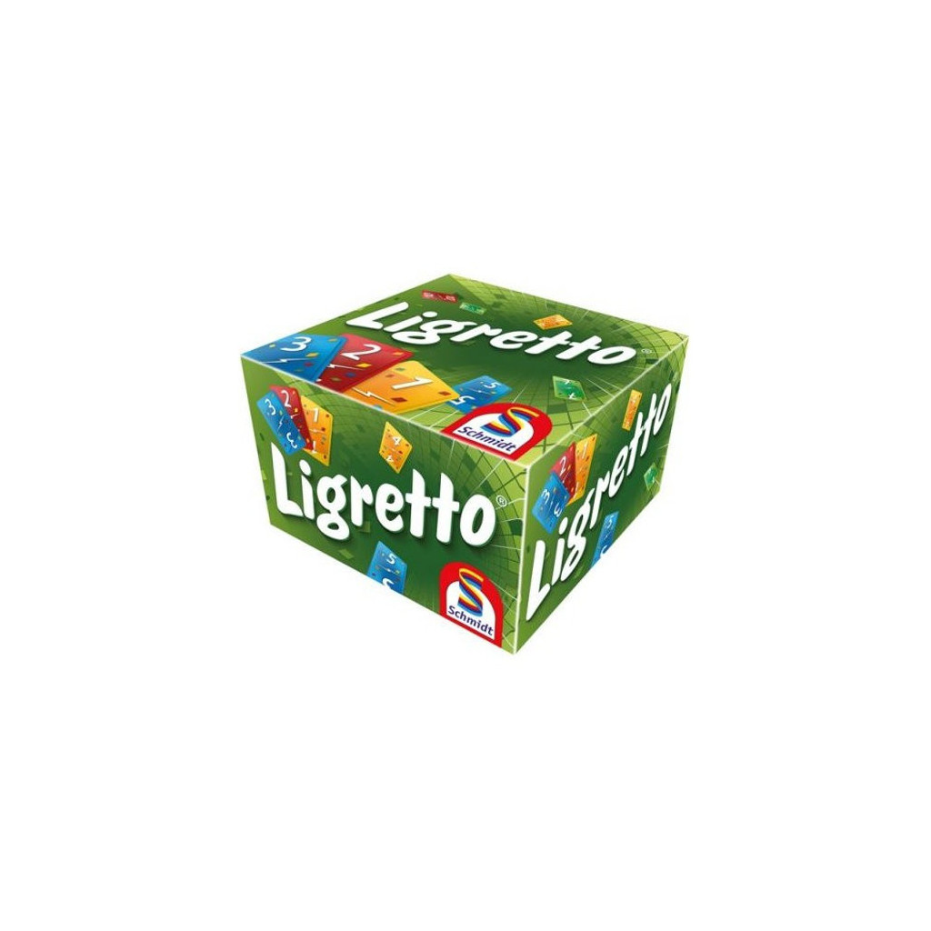 LIGRETTO JEU DE CARTES BOITE VERTE DE CHEZ SCHMIDT BOITE NEUVE - goncalves  lobo numismatique