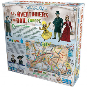 Les Aventuriers du Rail Europe - Boutique Terra Ludi