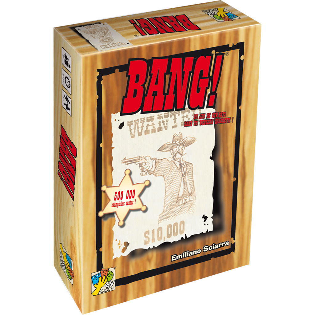 Bang ! The Bullet - Des dès en bois : Jeux de société - Jouets en