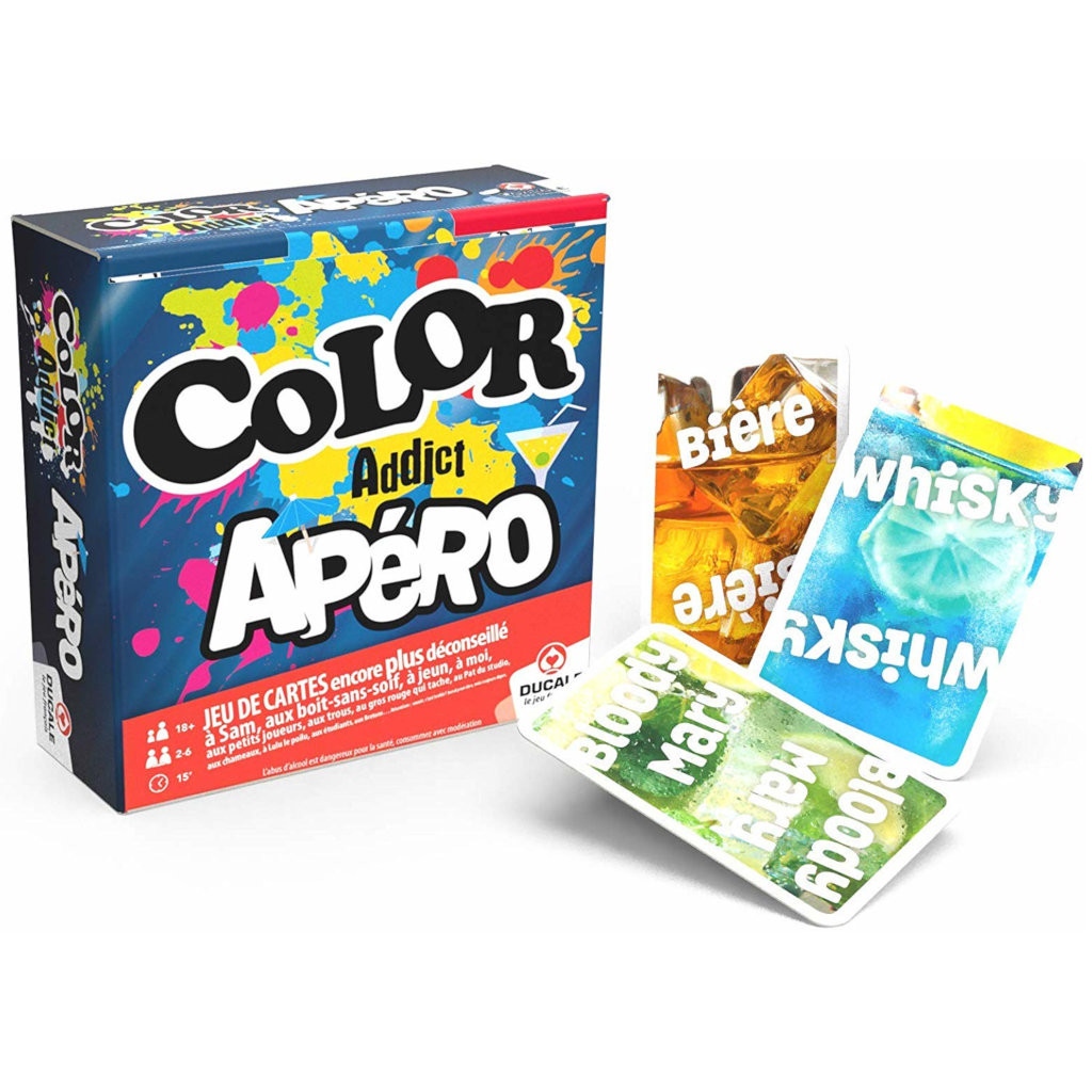 Acheter Color Addict Apéro - Jeu de société - Ludifolie