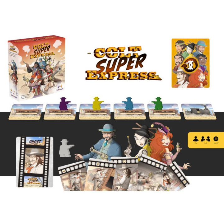 Acheter Colt Super Express - Jeu de société - Ludonaute - Ludifolie