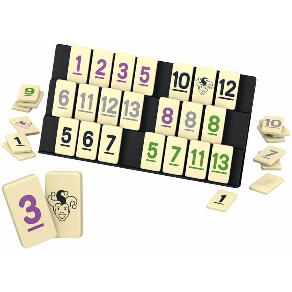 Schmidt - Classic Line My Rummy, Gioco Da Tavolo Per 2-4 Giocatori, Durata 30 Minuti, Da 8 Anni In Su, Mix Di Strategia E Fortuna
