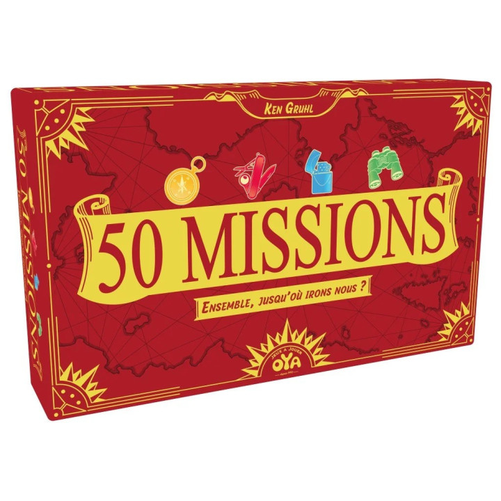 Acheter 50 Missions - Jeu de société - Ludifolie