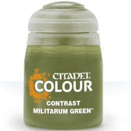 Acheter Citadel Colour Contrast Militarum Green - Ludifolie