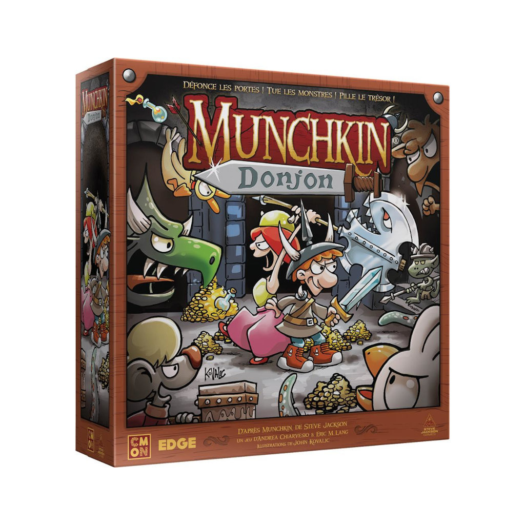 Acheter Munchkin Donjon - Jeu de société - Edge - Ludifolie