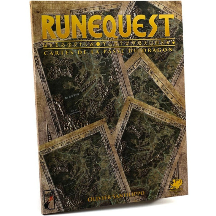 Acheter RuneQuest - Cartes de la Passe du Dragon - Ludifolie