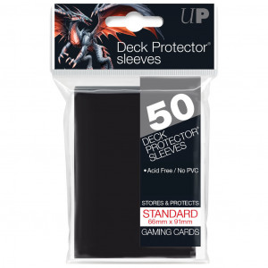 50 Protège Cartes Standard Noir - Ultra Pro