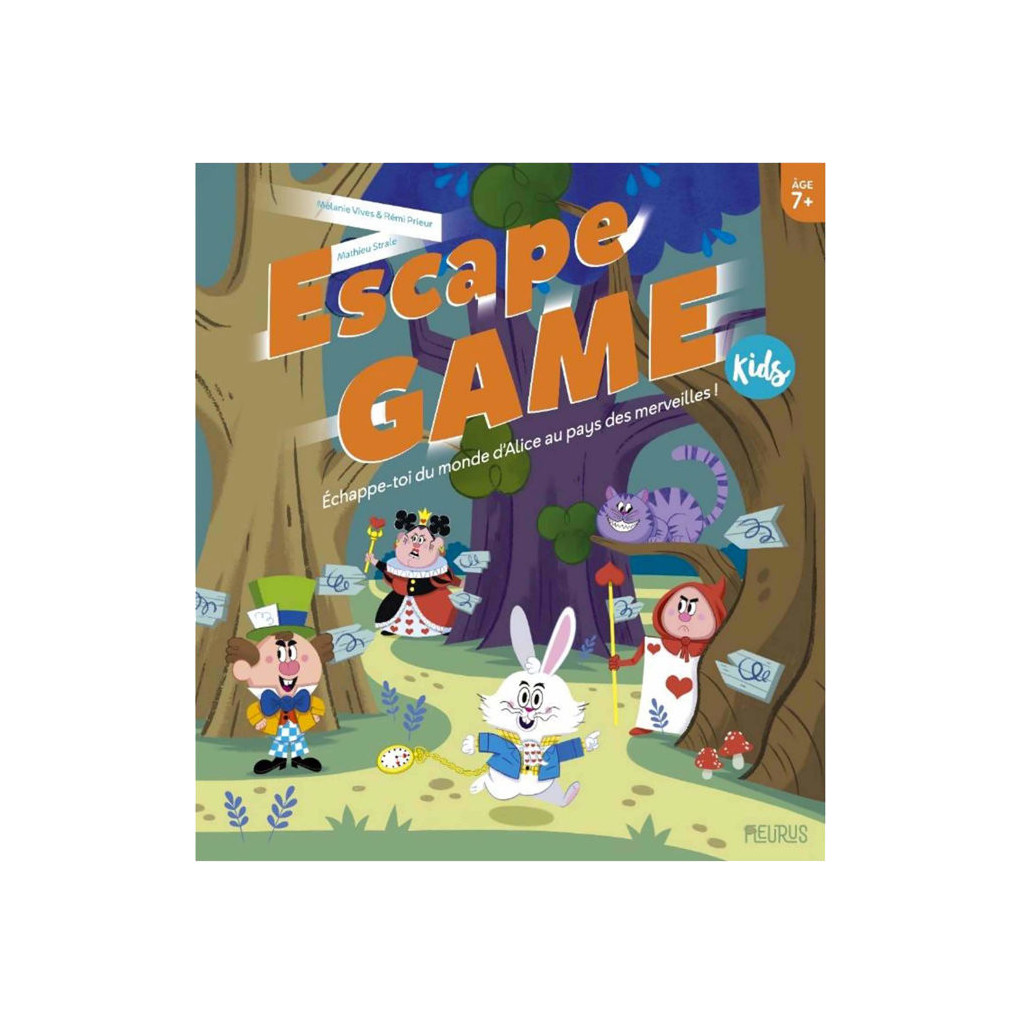 Escape Game Alice Au Pays Des Merveilles Phobia Acheter Escape Game Kids - Echappe-Toi Du Monde D'Alice - Ludifolie