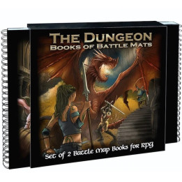 Acheter The Dungeon Books of Battle Mats - Ludifolie