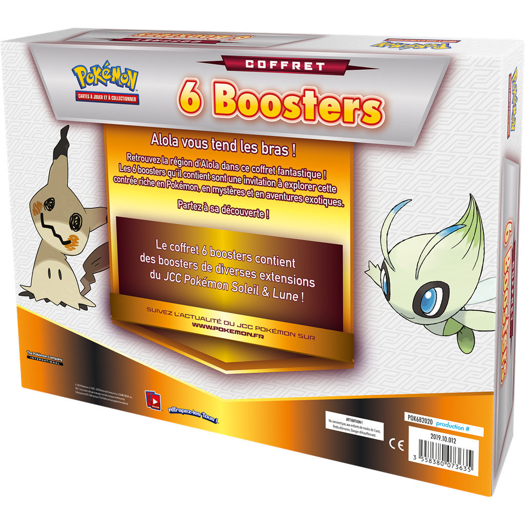 Acheter Pokémon - Coffret 6 Boosters 2020 - Ludifolie