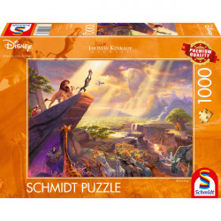 Puzzle 1000 pièces : Thomas Kinkade : Maléfique, Disney - Schmidt