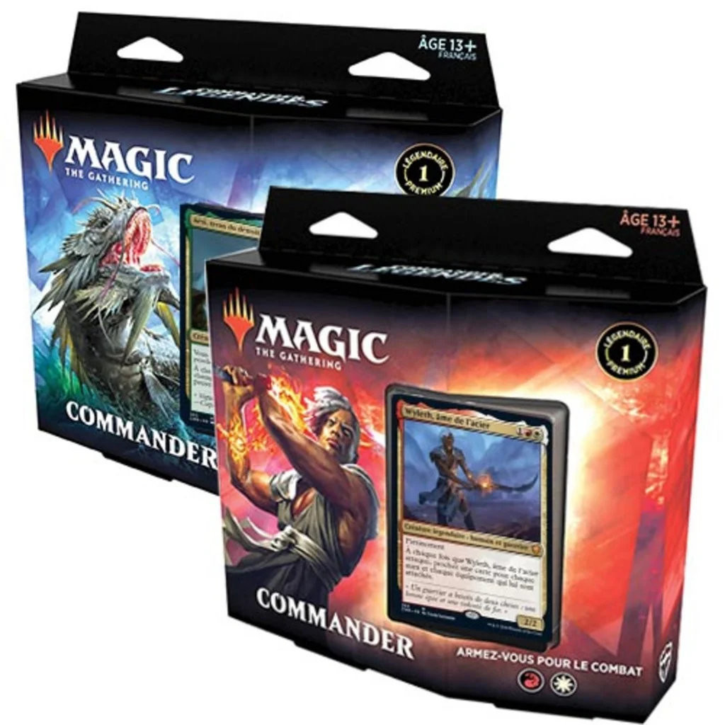 Acheter Commander Legendes Lot de 2 Decks Commander Ludifolie
