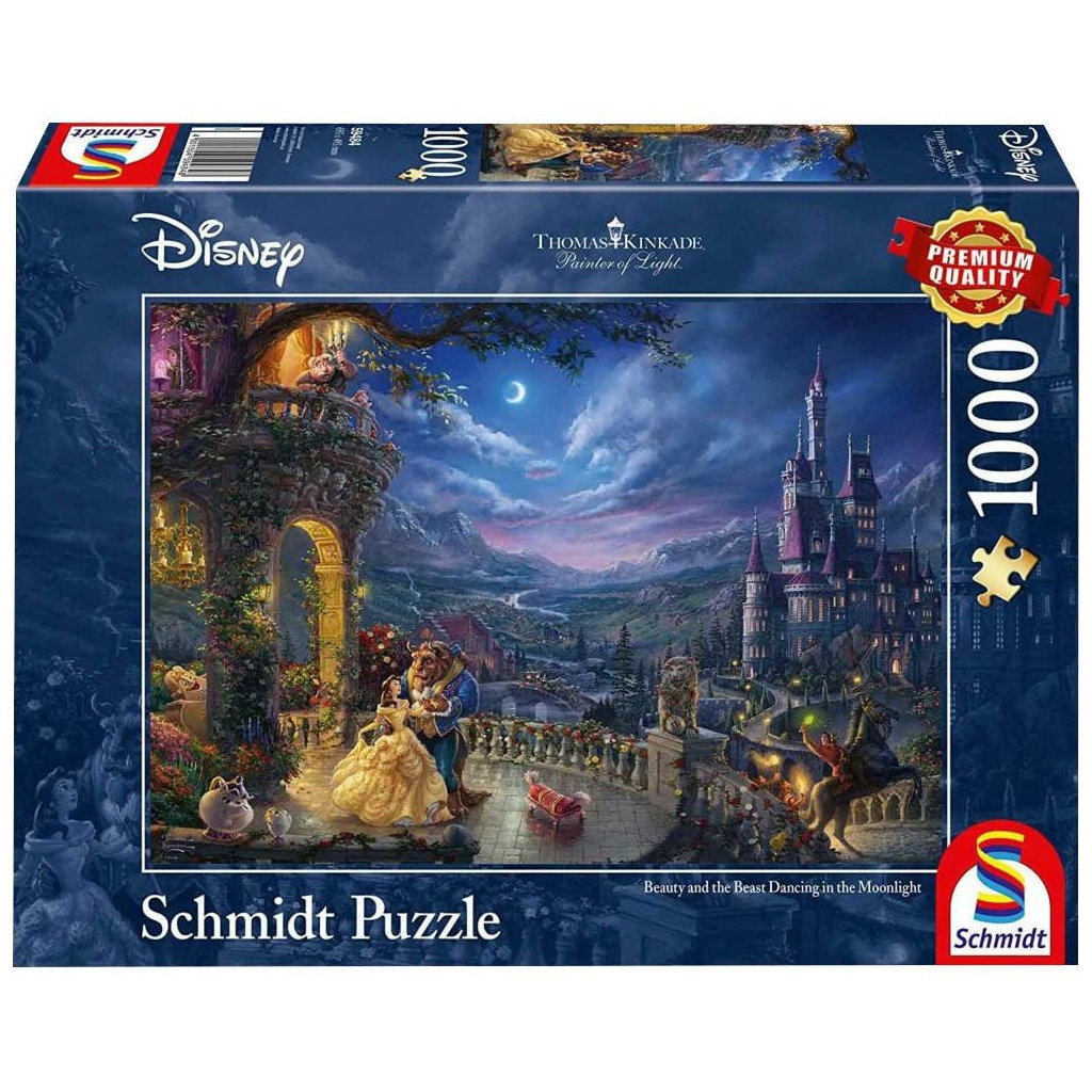 Puzzle Disney La belle et la Bête pour Adulte 1000 pièces – La Boutique du  Puzzle