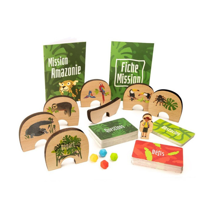 Acheter Mission Amazonie - Jeu de société - Ludifolie