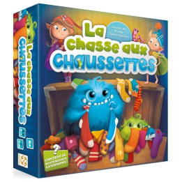 Acheter La Chasse aux Chaussettes - Jeu de société - Ludifolie