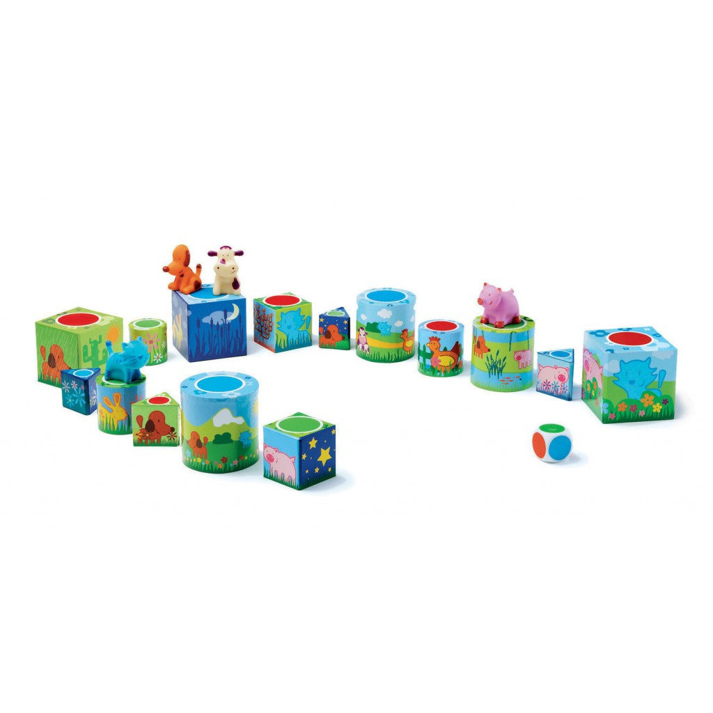 Djeco Ludanimo - Gioco Da Tavolo Multigioco Per Bambini Piccoli