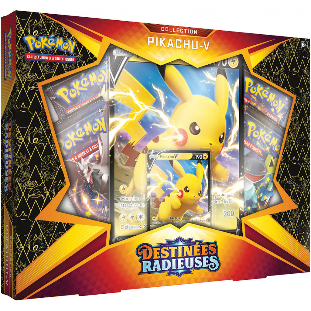 POKEMON - Boîte de Rangement Pikachu - Cartes a collectionner - La Poste