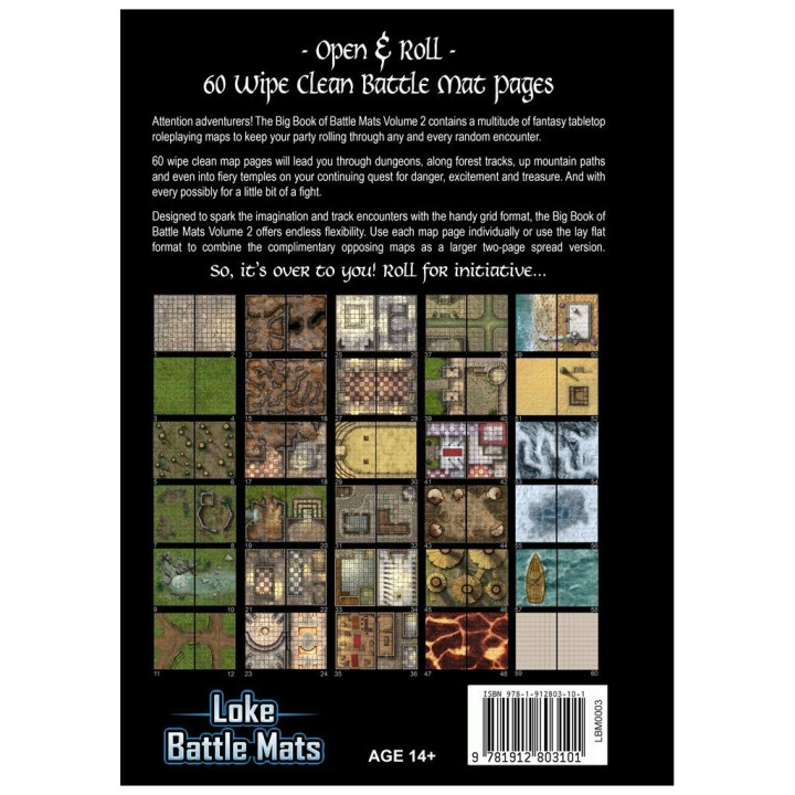 Acheter Big Book of Battle Mats Vol.2 - Jeu de rôle - Ludifolie