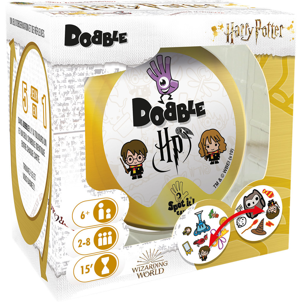 Acheter Dobble Harry Potter- Asmodée - Jeux de société - Ludifolie
