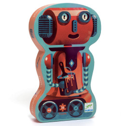 Acheter Puzzle Silhouette 36 Pièces - Bob le Robot