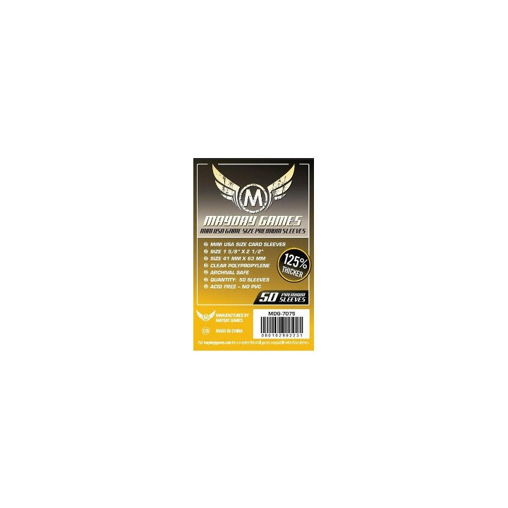Acheter 50 Protège Cartes Mini US Mayday (MDG-7075) - Ludifolie