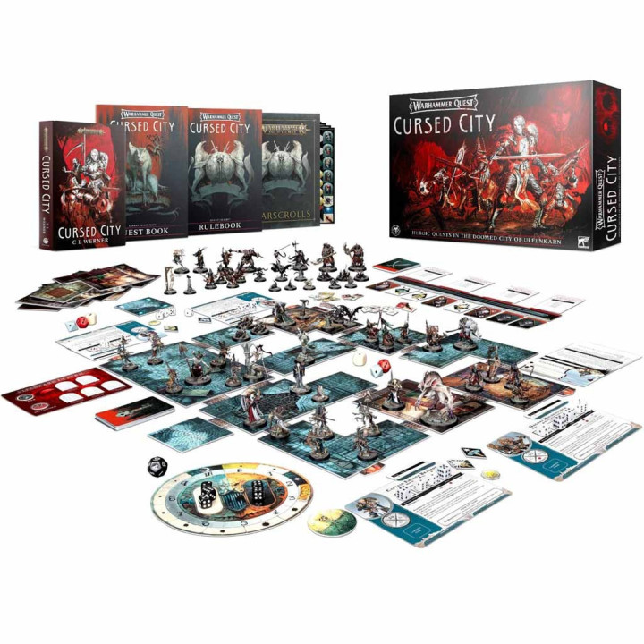 Acheter Warhammer Quest - La cité maudite Cursed City - Ludifolie