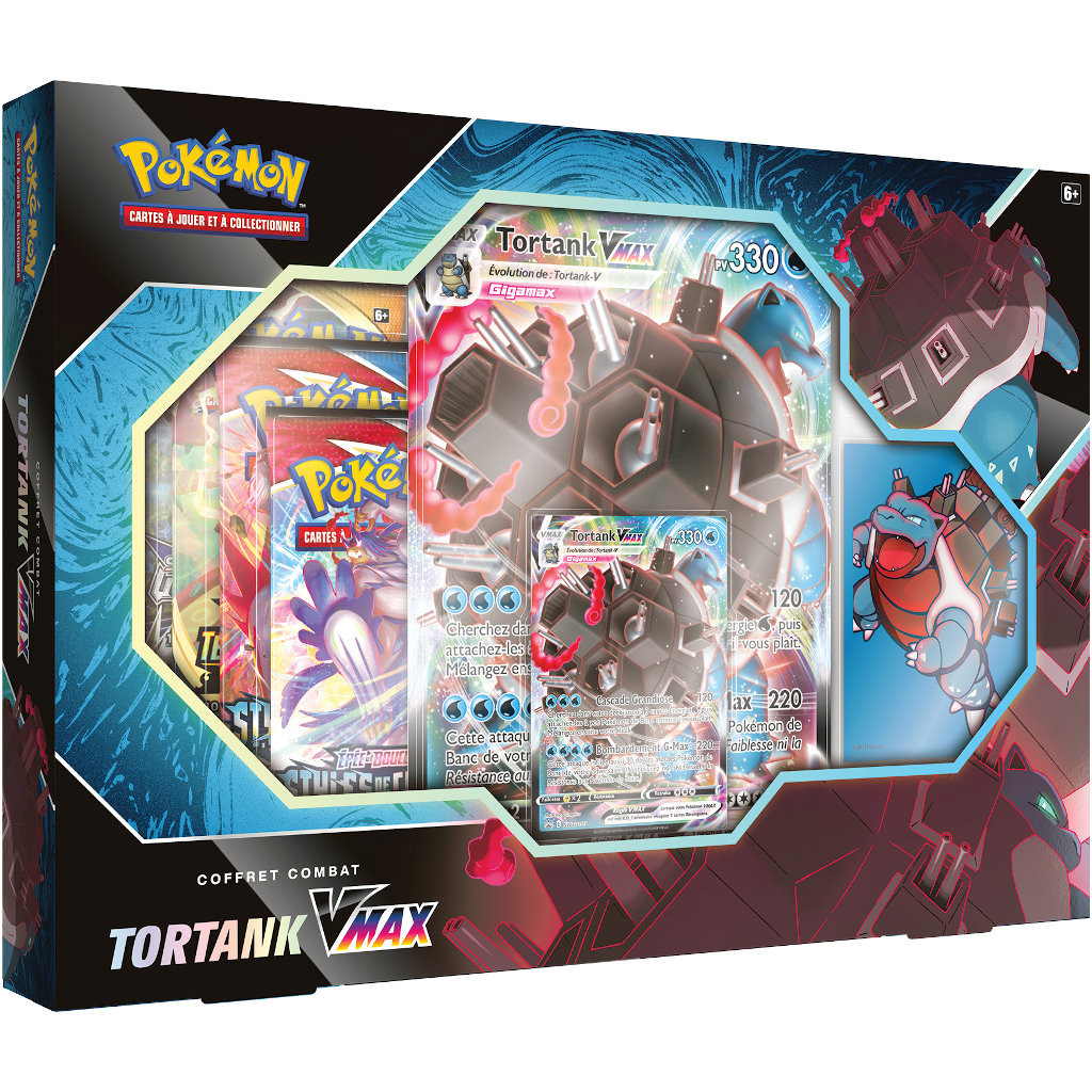 Acheter Coffret Pokemon - Tortank VMAX - Ludifolie