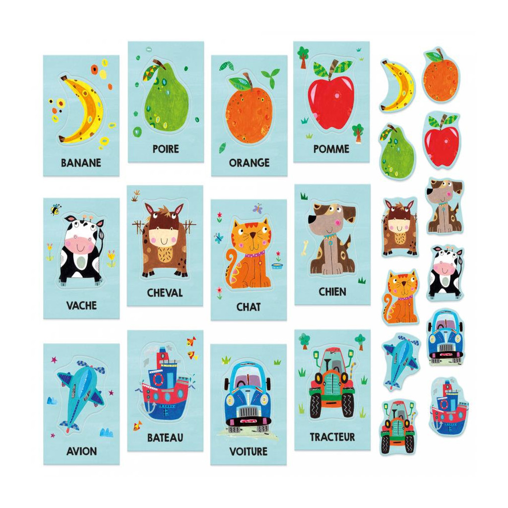 Acheter Baby Flashcards Montessori - Headu - Ludifolie