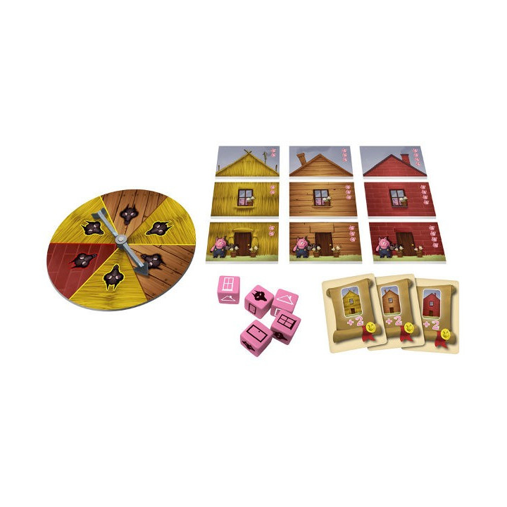 Les 3 Petits Cochons (Purple Brain) - Jeux jeunes enfants - Achetez sur ludifolie