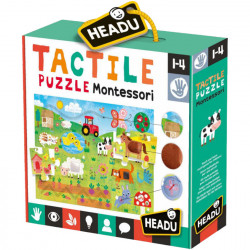 Acheter Tactile Animals Montessori - Headu - Ludifolie