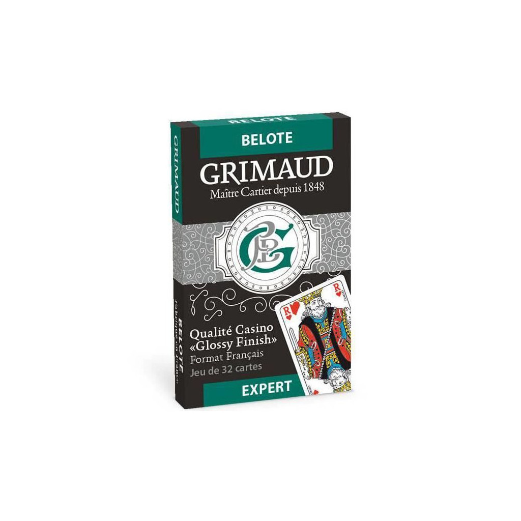 Acheter Jeu de 32 Cartes - Belote - Grimaud Expert - Ludifolie