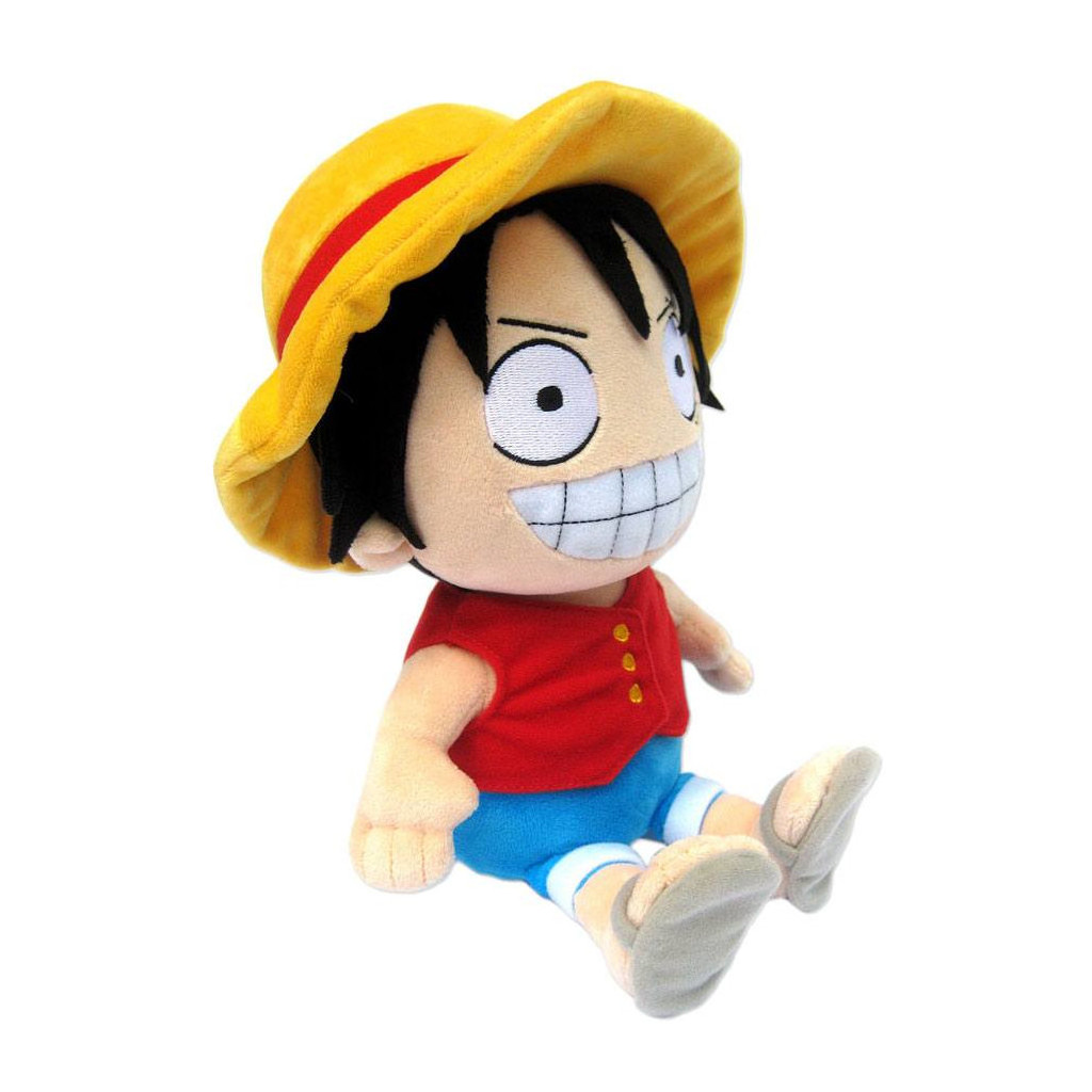 Acheter Peluche One Piece : Luffy (32 cm) - Ludifolie