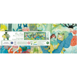 Acheter Puzzle Gallery - River Party - 350 Pièces - Djeco