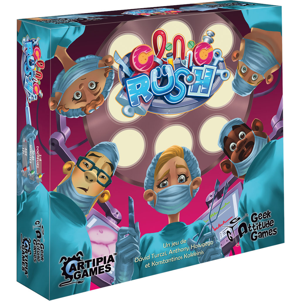 Acheter Clinic Rush Jeu de société Ludifolie