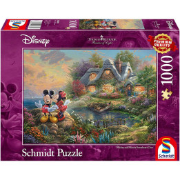 Acheter Puzzle Disney - Mickey et Minnie Sweetheart - 1000 pièces