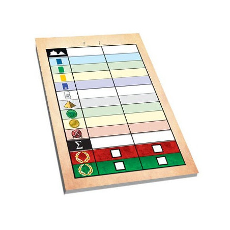 Acheter 7 Wonders Duel : Carnet de Score - Ludifolie