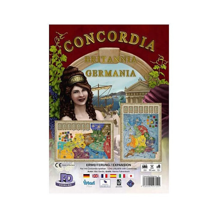 Acheter Concordia : Britannia & Germania - Matagot - Ludifolie