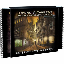 Acheter Towns & Taverns Books of Battle Mats - Ludifolie