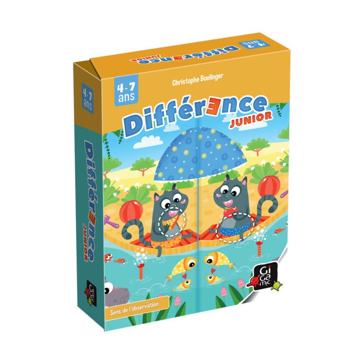 Acheter Différence Junior - Jeu de société - Gigamic - Ludifolie