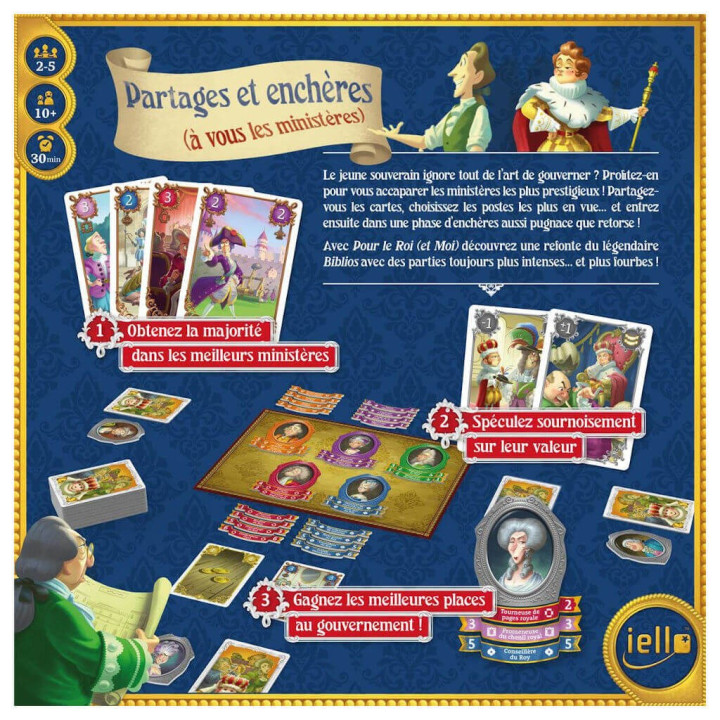 Acheter Pour Le Roi (et moi) - Jeu de société - Iello - Ludifolie