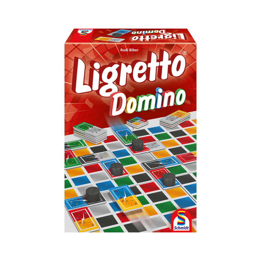 Ligretto Boîte bleue - Observation / Rapidité - Pour les 8 ans - Adultes -  Jeux de société