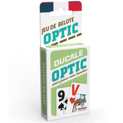 Jeu de 2 x 54 cartes Rami Basic Ecopack - La Ducale - BCD