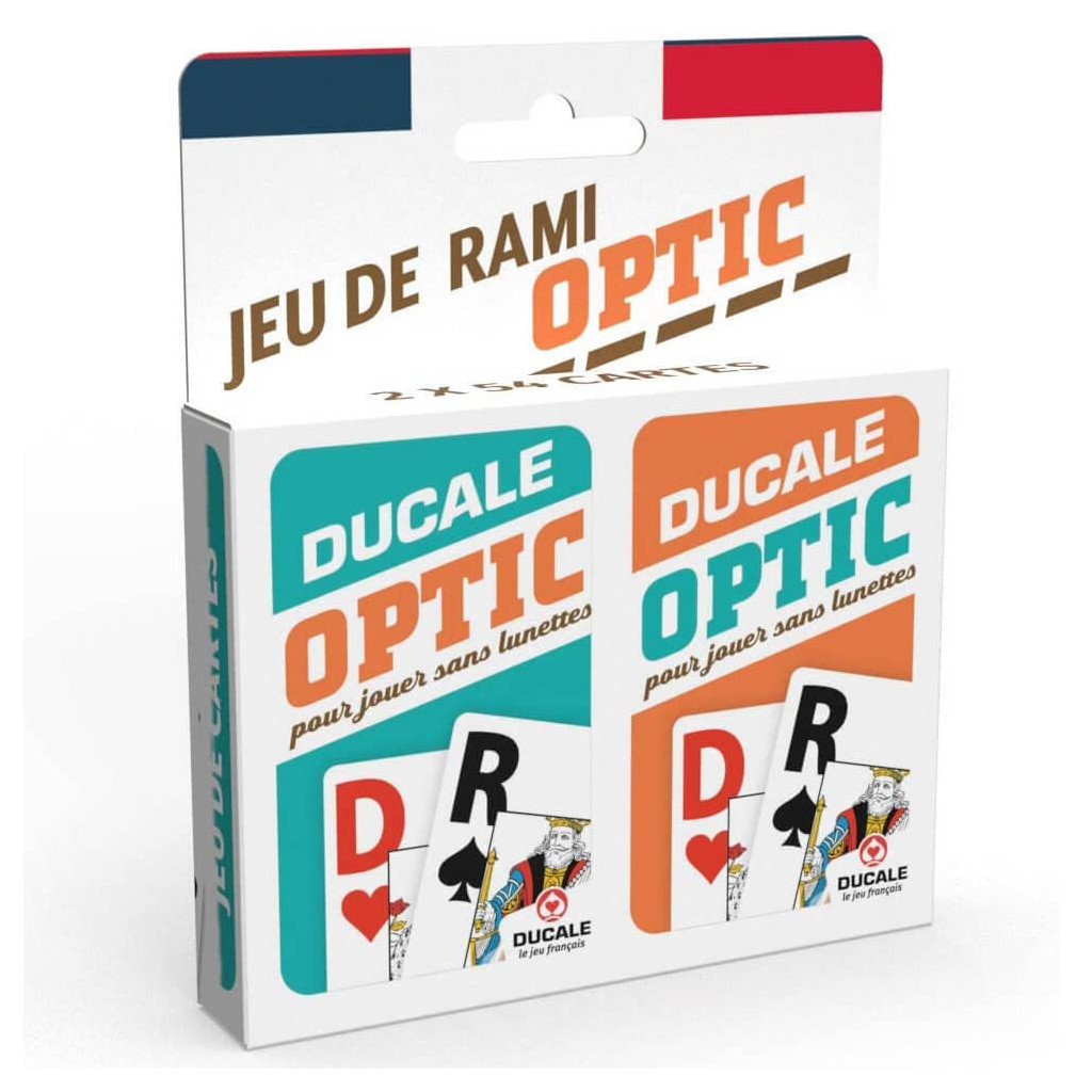 Ducale, Le Jeu Français Jeu de belote 32 Cartes - avec Grands